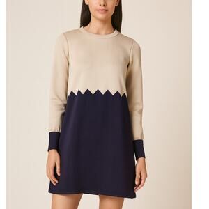 Waverly Grey Liberant Zig Zag Colorblock Dress